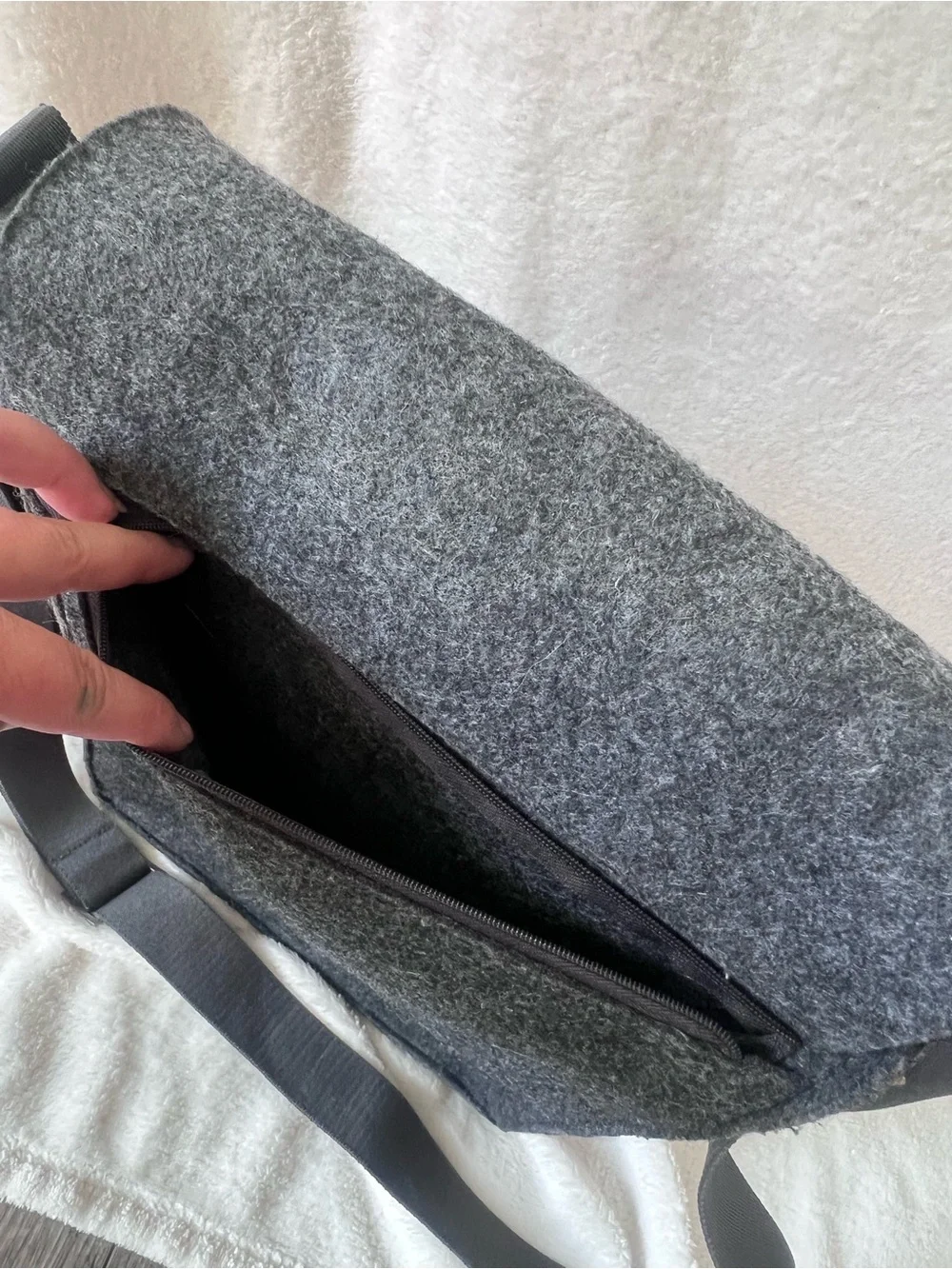 Crate&Barrel minimalist felt